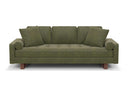 OLIVIA MID-CENTURY MODERN LINEN SOFA