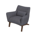 BRAYDEN GREY LINEN ACCENT CHAIR