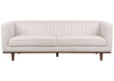 Light beige with a striped pattern on a white background