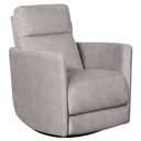 LIA LATTE GLIDER SUEDE RECLINER & SWIVEL CHAIR