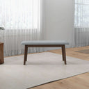 CLEO 47" GREY FABRIC BENCH