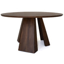 BOLTON ROUND WALNUT DINING TABLE
