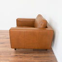 CATHERINE TAN LEATHER ACCENT CHAIR