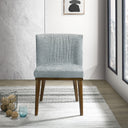 DALEY GREY FABRIC DINING CHAIR (SET OF 2)