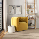 DORA GOLD VELVET SWIVEL CHAIR