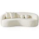 ENZO 89" JAPANDI IVORY BOUCLE SOFA