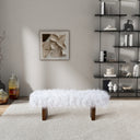 HONDA 51" WHITE KHAKI FUR BENCH