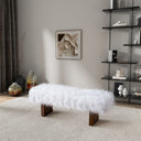 HONDA 51" WHITE KHAKI FUR BENCH