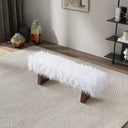 HONDA 51" WHITE KHAKI FUR BENCH