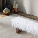 HONDA 51" WHITE KHAKI FUR BENCH