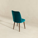 KATIE TEAL VELVET DINING CHAIR (SET OF 2)