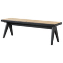 KARA 51" RATTAN BENCH