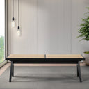 KARA 51" RATTAN BENCH