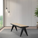 KARA 51" RATTAN BENCH