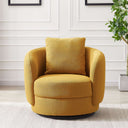 DINA GOLD BOUCLE SWIVEL CHAIR