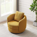 DINA GOLD BOUCLE SWIVEL CHAIR