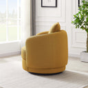 DINA GOLD BOUCLE SWIVEL CHAIR