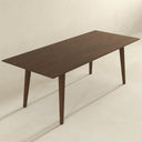 SOU 86" MODERN SOLID WOOD DINING TABLE