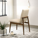 MONZA BEIGE VELVET DINING CHAIR (SET OF 2)
