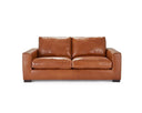 KENNON CONTEMPORARY LEATHER LOVESEAT