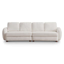PINA 115" CREAM BOUCLE SOFA