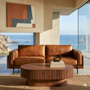JULIANA LOPEZ 44" WALNUT COFFEE TABLE