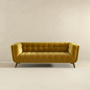 ADELE 85" GOLD VELVET SOFA