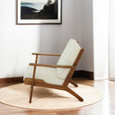 CELIA CREAM LINEN ACCENT CHAIR
