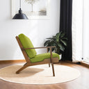 CELIA PISTACHIO-GREEN LINEN ACCENT CHAIR