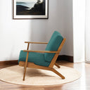 CELIA TEAL LINEN ACCENT CHAIR