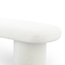 RANA 56" IVORY BOUCLE BENCH