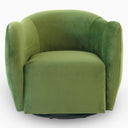 ROSA GREEN VELVET SWIVEL CHAIR
