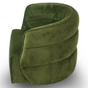 WANIA GREEN VELVET SWIVEL CHAIR