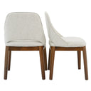 WESTON BEIGE LINEN DINING CHAIR (SET OF 2)