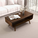 ARIANNA 43" WALNUT COFFEE TABLE