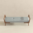 COSMA 51" GREY FABRIC BENCH
