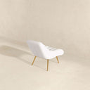 ARIA WHITE BOUCLE ACCENT CHAIR