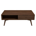 CARMEN 48" WALNUT COFFEE TABLE