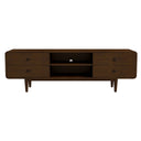 ALEXA 71" MID-CENTURY MODERN WALNUT MEDIA STAND