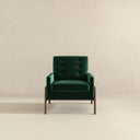 CORRIE GREEN VELVET ACCENT CHAIR
