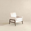 CORRIE BEIGE VELVET ACCENT CHAIR