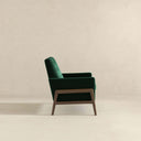 CORRIE GREEN VELVET ACCENT CHAIR