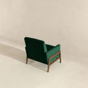 CORRIE GREEN VELVET ACCENT CHAIR