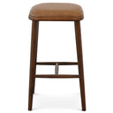 JASON PU TAN LEATHER BAR STOOL