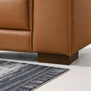 MARIA 98" VEGAN-ECO LEATHER LEFT-FACING SECTIONAL SOFA
