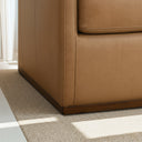 DIANA TAN LEATHER SWIVEL CHAIR