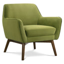 PIERA PISTACHIO-GREEN VELVET LOUNGE CHAIR