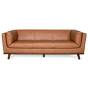 PHOENIX COGNAC LEATHER SOFA