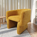 WAMA GOLD CHENILLE ACCENT CHAIR