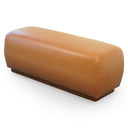 KENZY 47" TAN VEGAN-ECO LEATHER BENCH
